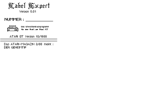 Label Expert atari screenshot